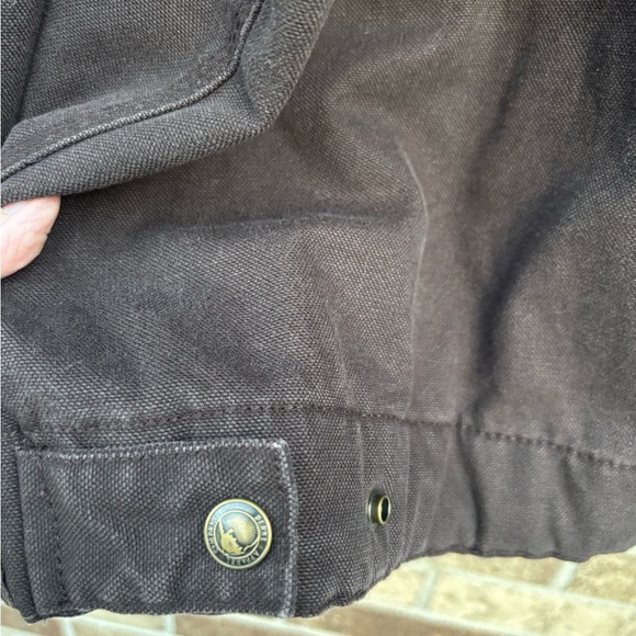 BERNE MENS BROWN HIGHLAND OUTDOOR HUNTING WORKWEAR FIELD JACKET SZ 4X - Picture 7 of 14